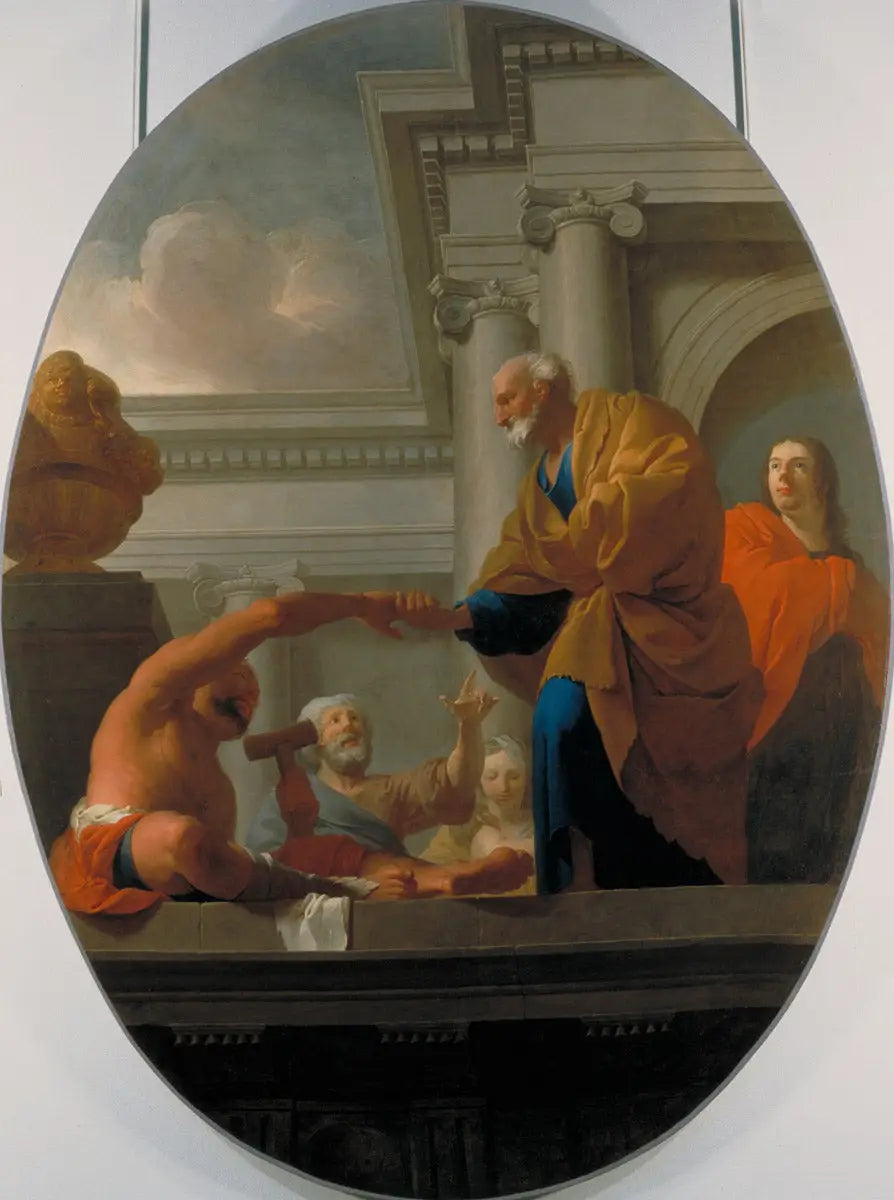 Saint Pierre guérissant un paralytique - Pierre Subleyras - Alpha Reproduction