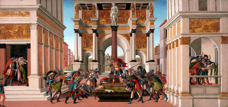 Tragedia Lukrecji - Sandro Botticelli