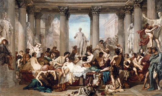 Rzymianie upadku - Thomas Couture (1847)
