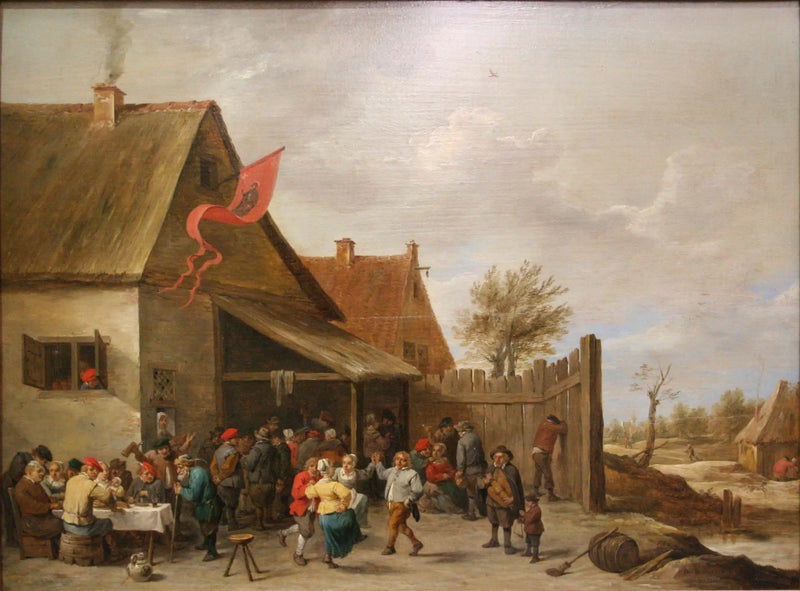 Kermesa św. Jerzego - David Teniers Młodszy