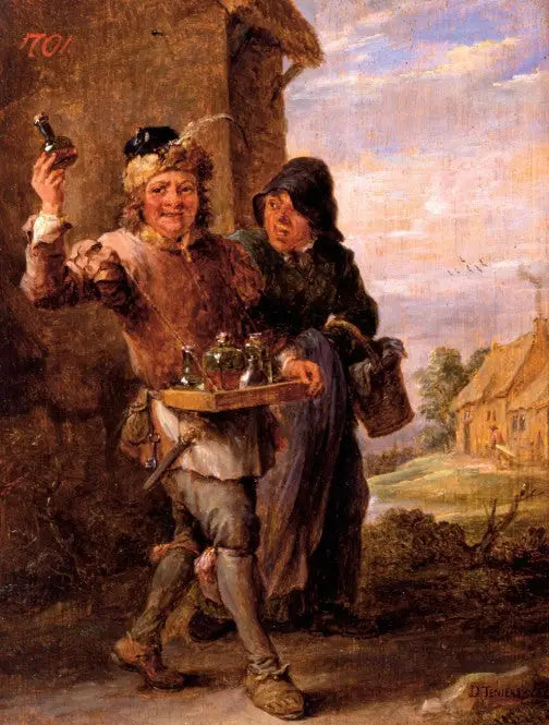 Lekarz wiejski - David Teniers Młodszy