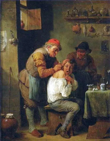 Operacja. - David Teniers Młodszy