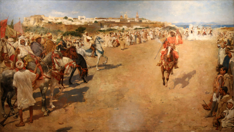 Fantazja arabska - Theo van Rysselberghe