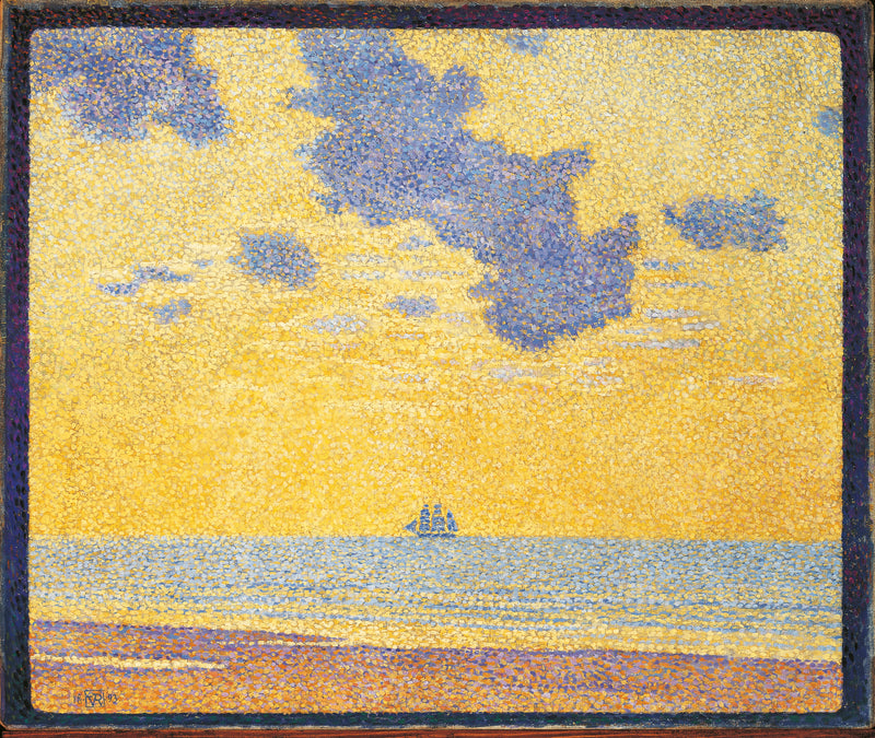Gros nuages - Théodore van Rysselberghe