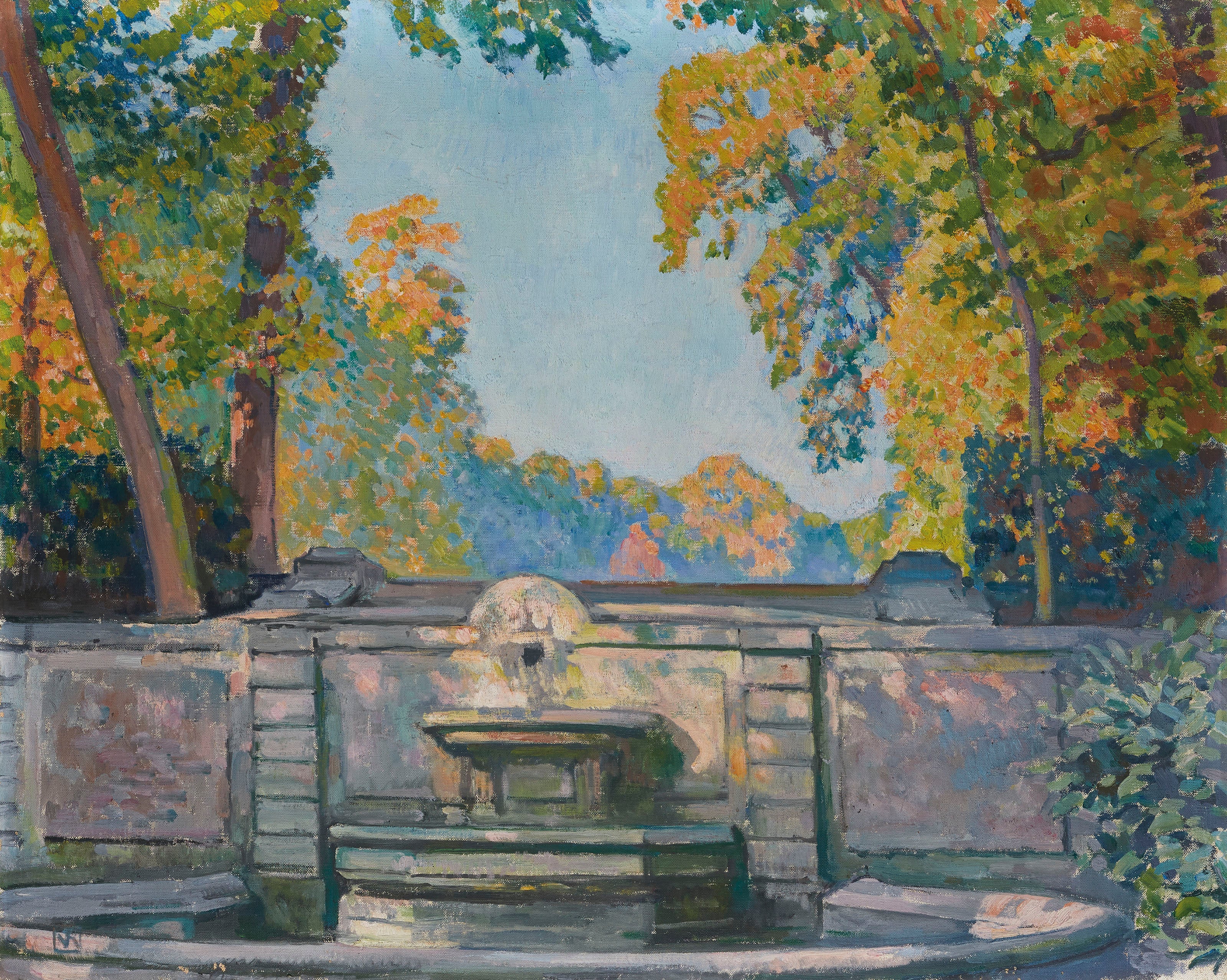 La fontaine - Théo van Rysselberghe - Alpha Reproduction