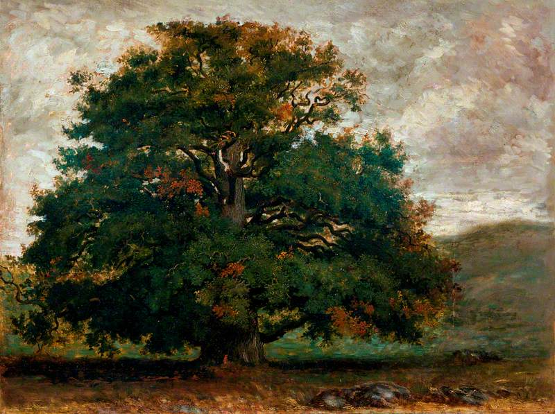 Un arbre dans la forêt de Fontainebleau - Théodore Rousseau