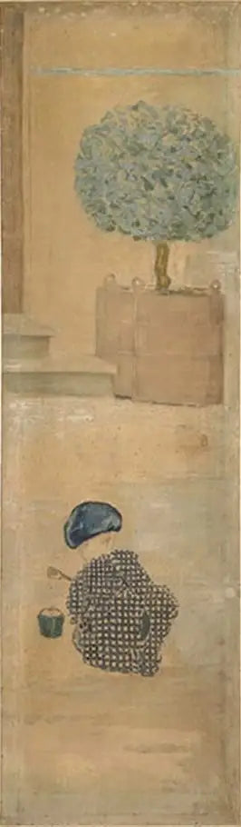 Dziecko przy piaskowym zamku - Pierre Bonnard