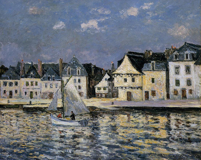 Port w Saint-Goustan - Maxime Maufra