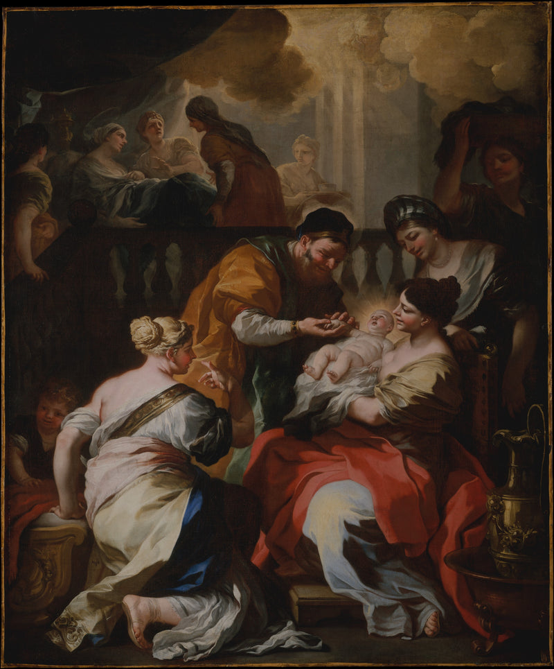 Narodziny Najświętszej Maryi Panny - Francesco Solimena