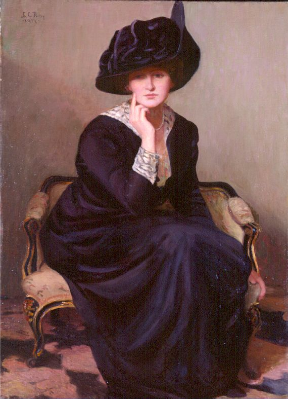 Czarny kapelusz - Lilla Cabot Perry