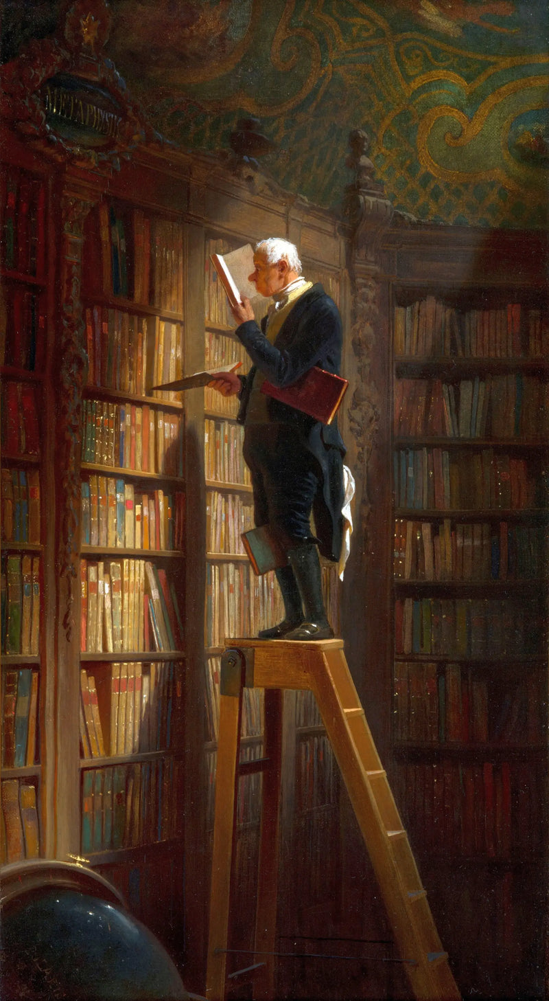 Szczur biblioteczny - Carl Spitzweg