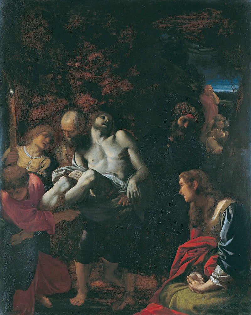 Złożenie do grobu - Annibale Carracci
