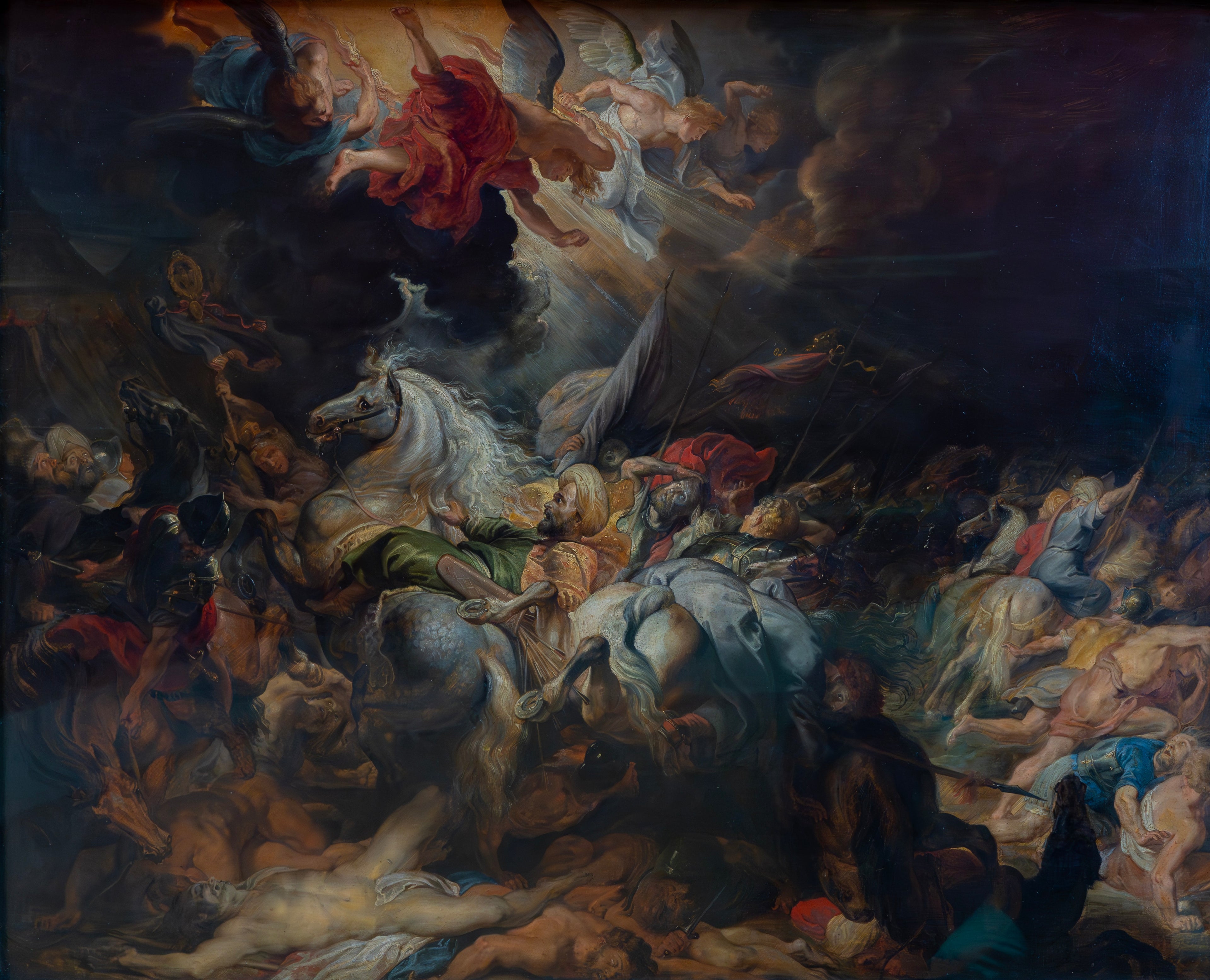 Klęska Sennacheryba - Peter Paul Rubens