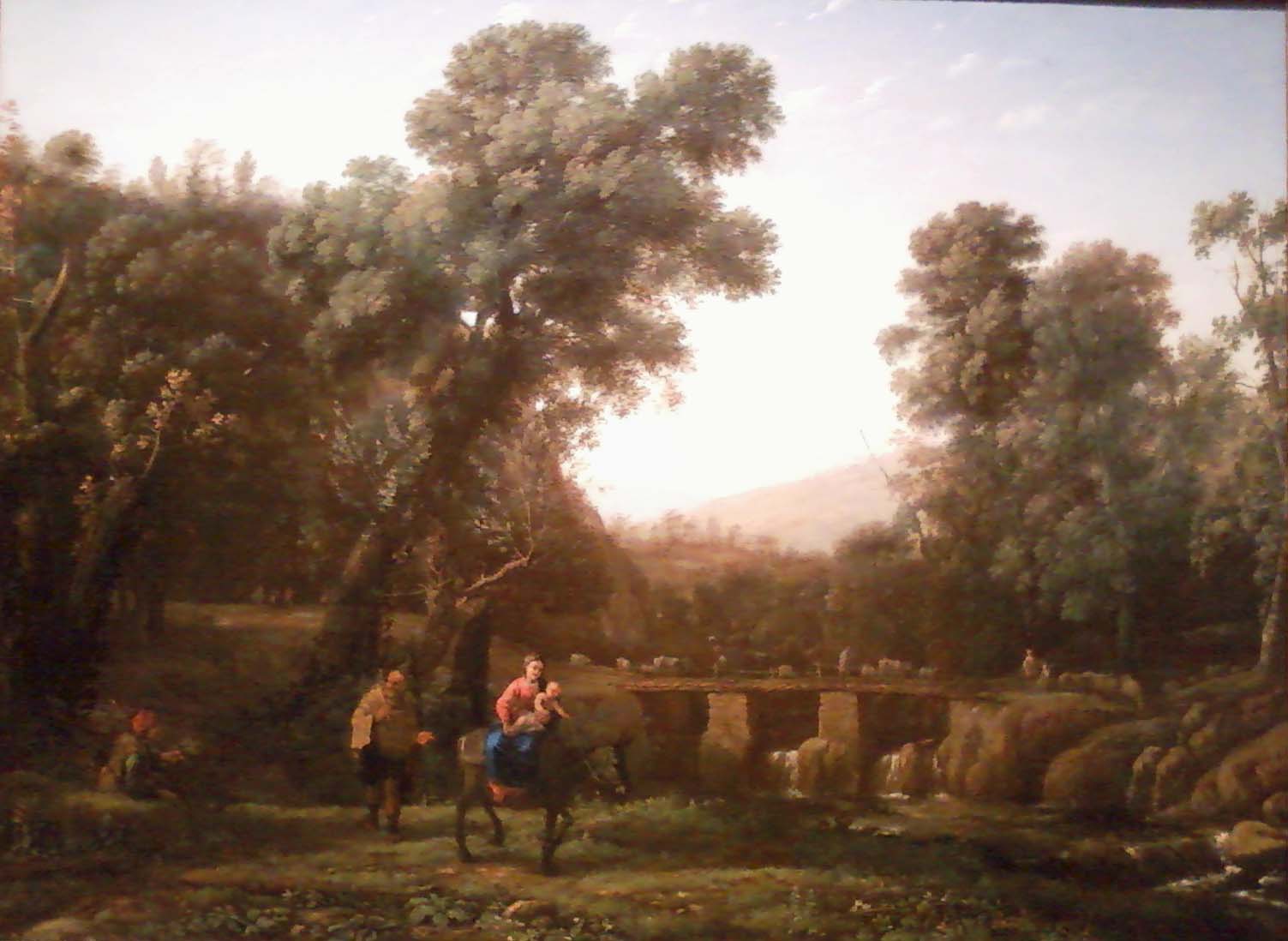 La Fuite en Égypte - Claude Lorrain
