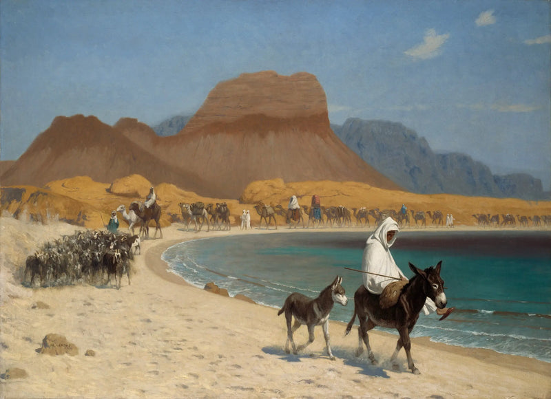 Zatoka Akaba - Jean-Léon Gérôme