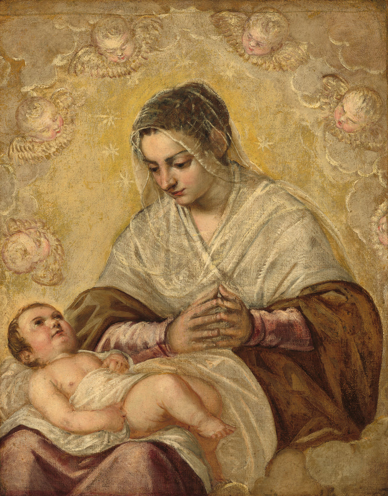 Madonna z gwiazdami - Jacopo Tintoretto