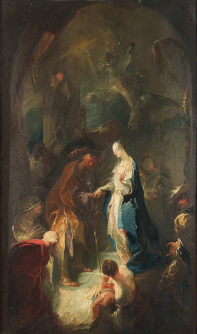 Le Mariage de la Vierge - Franz Anton Maulbertsch