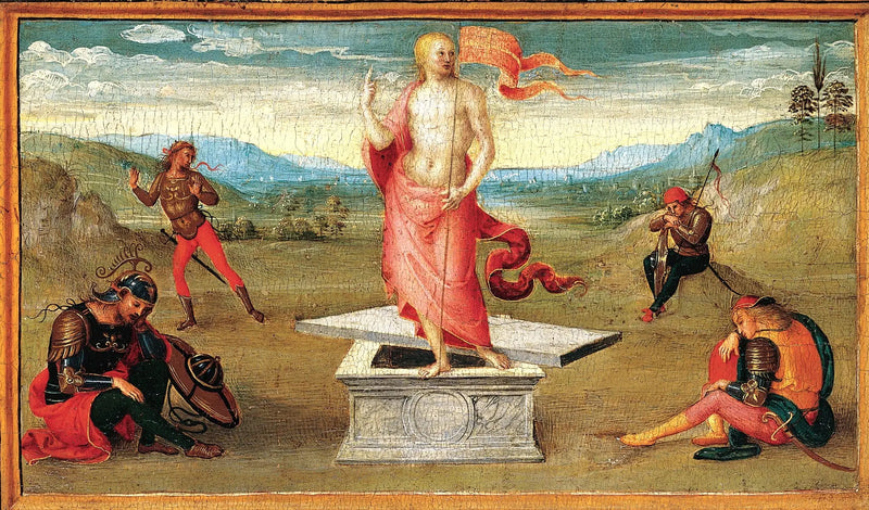 Zmartwychwstanie - Pietro Perugino