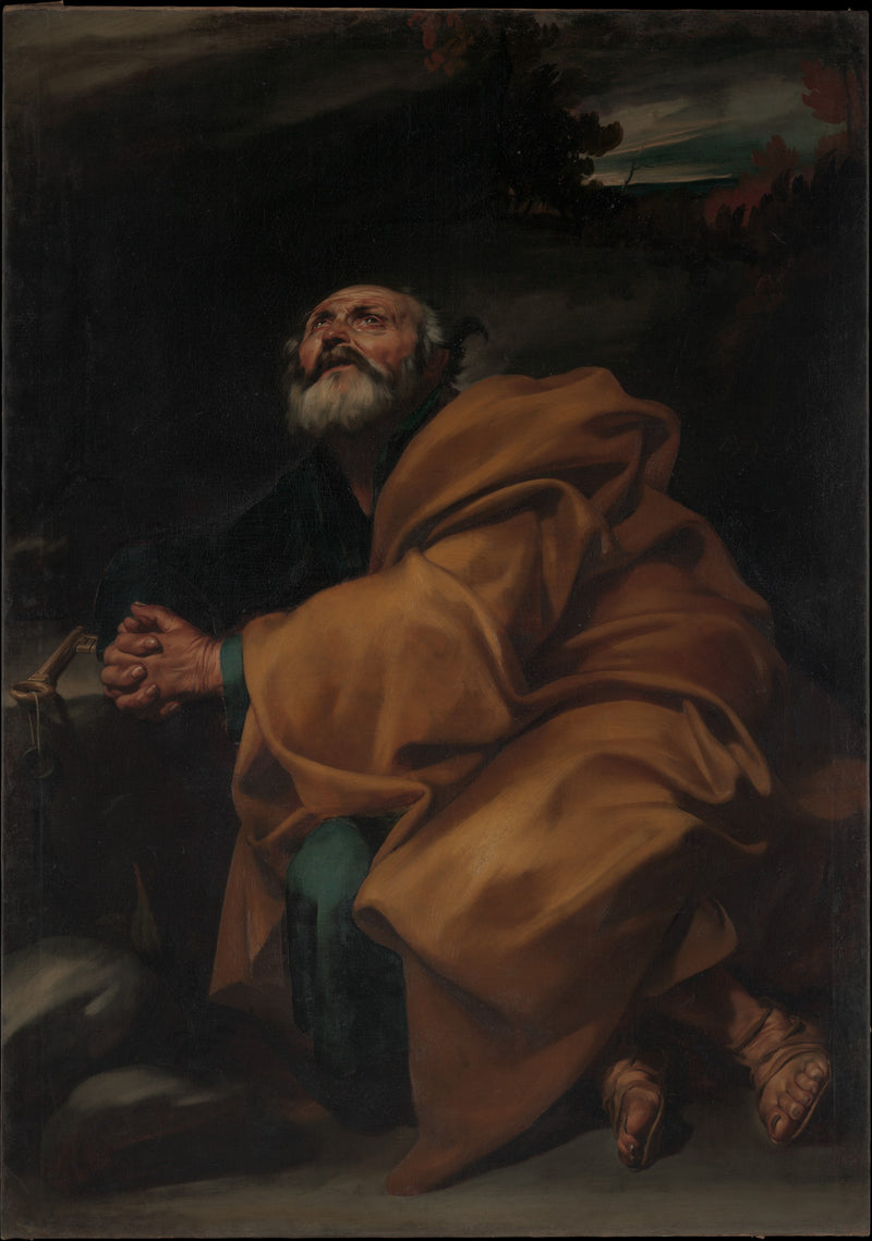 Łzy Świętego Piotra - Jusepe de Ribera