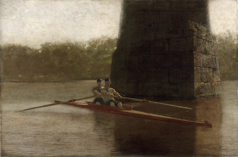 Pancerz z dwoma wiosłami - Thomas Eakins