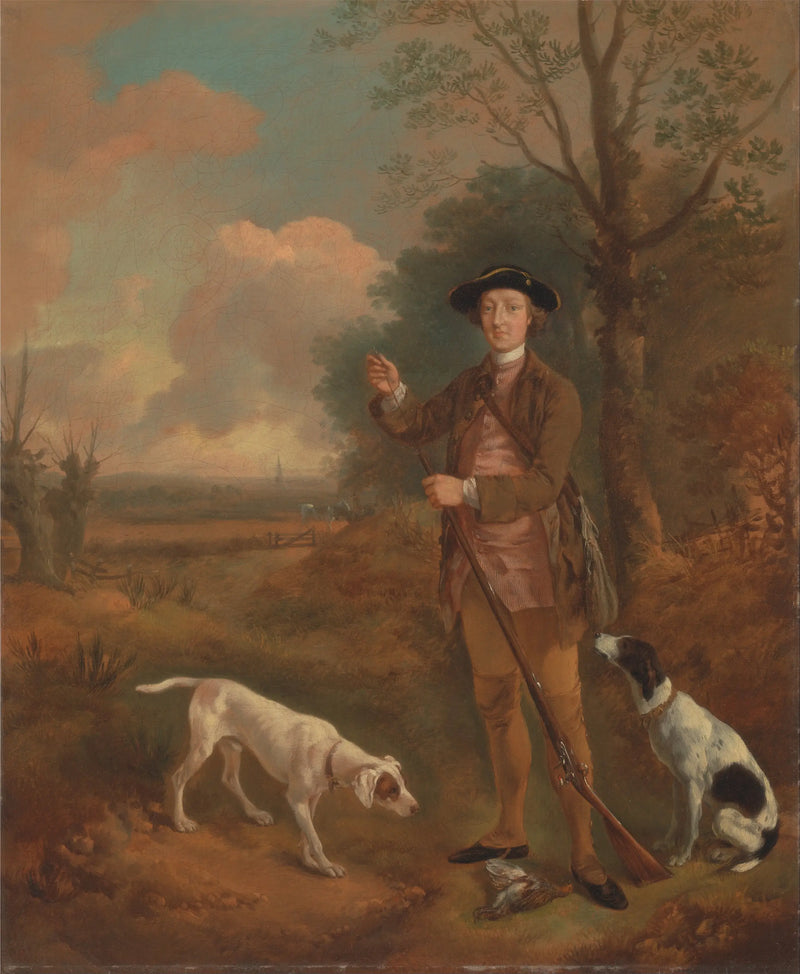 Major John Dade z Tannington, Suffolk - Thomas Gainsborough