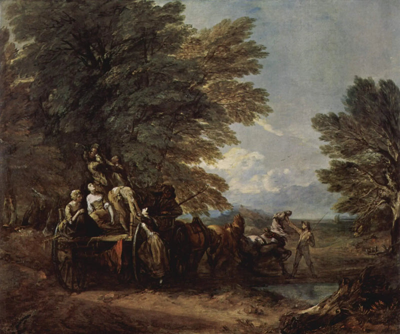Wózek zbiorczy - Thomas Gainsborough