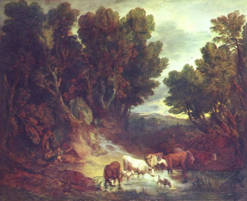 Źródło wody - Thomas Gainsborough