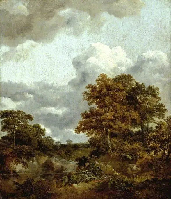 Paysage avec piscine - Thomas Gainsborough - Alpha Reproduction
