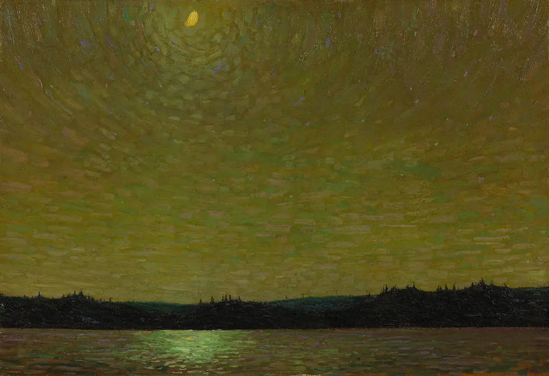 Światło księżyca, początek wieczoru - Tom Thomson