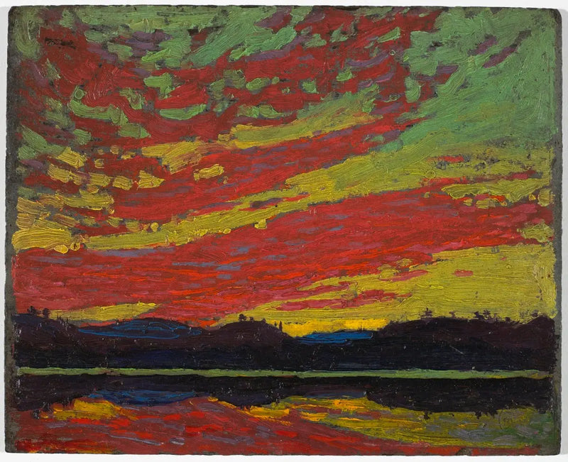Zachód słońca - Tom Thomson