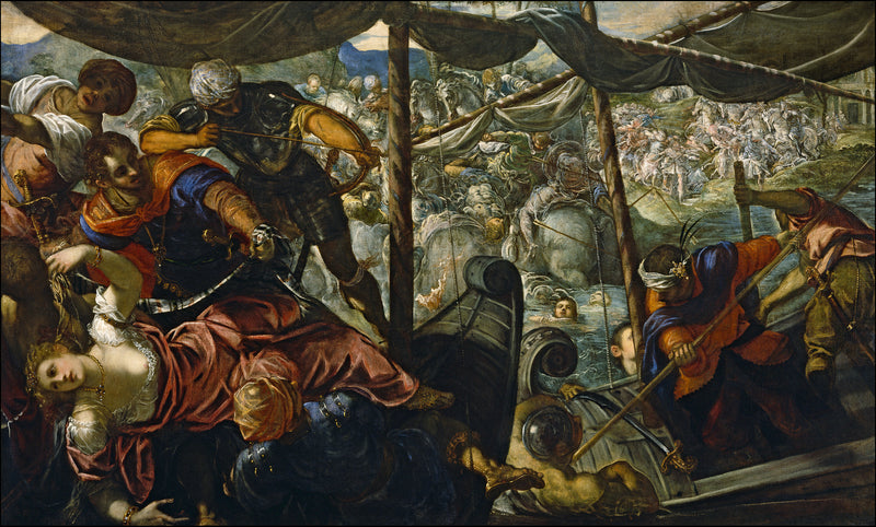 Uprowadzenie Heleny - Jacopo Tintoretto