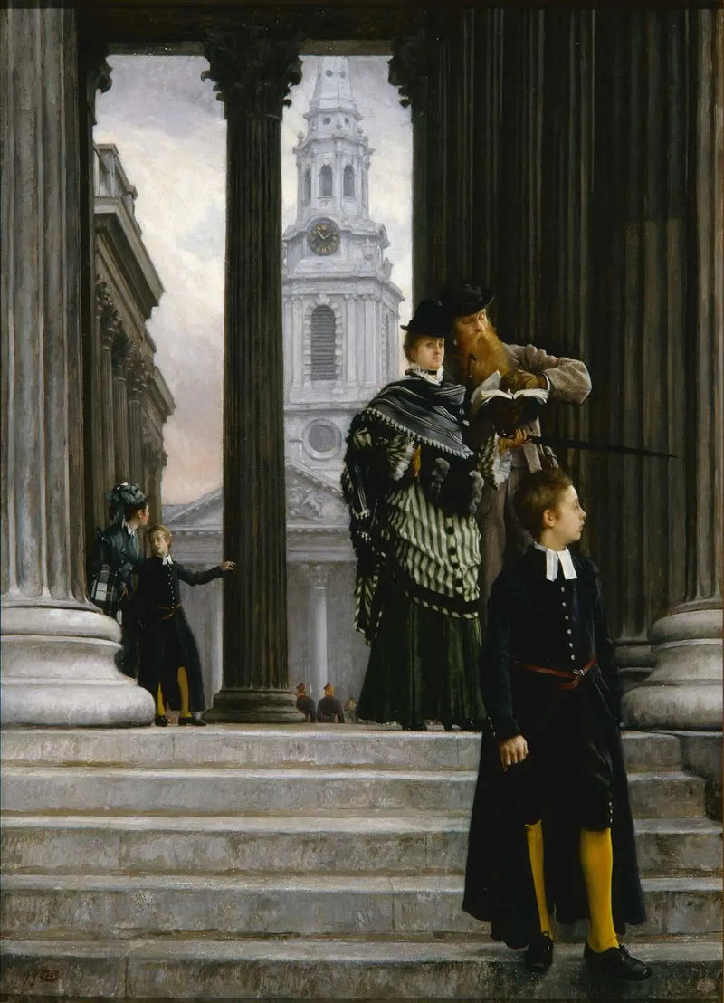 Wizyta w Londynie - James Tissot