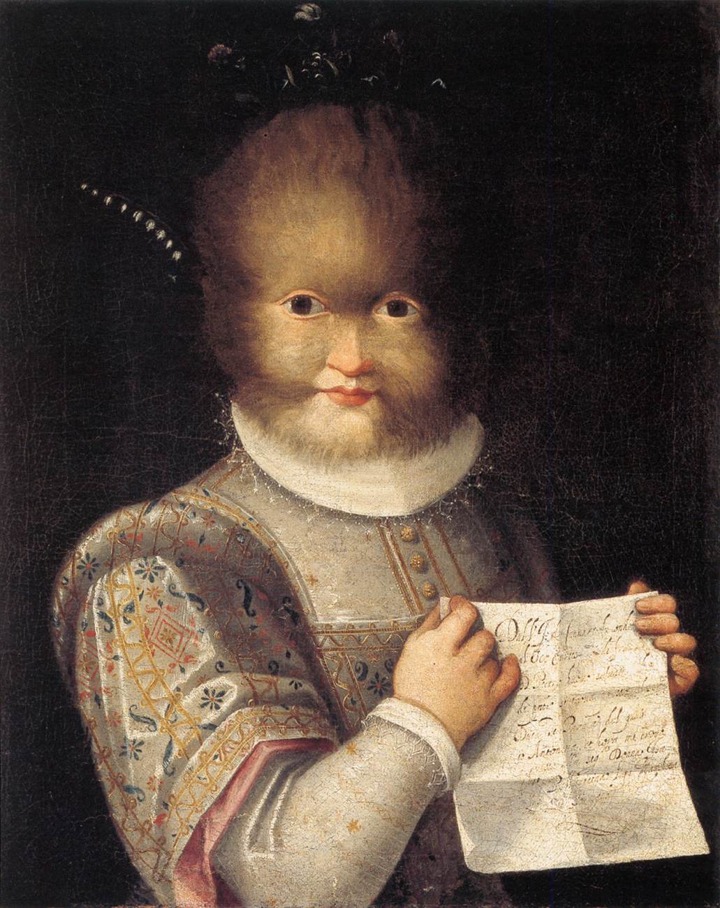 Portrait d'Antonietta Gonsalvus - Lavinia Fontana