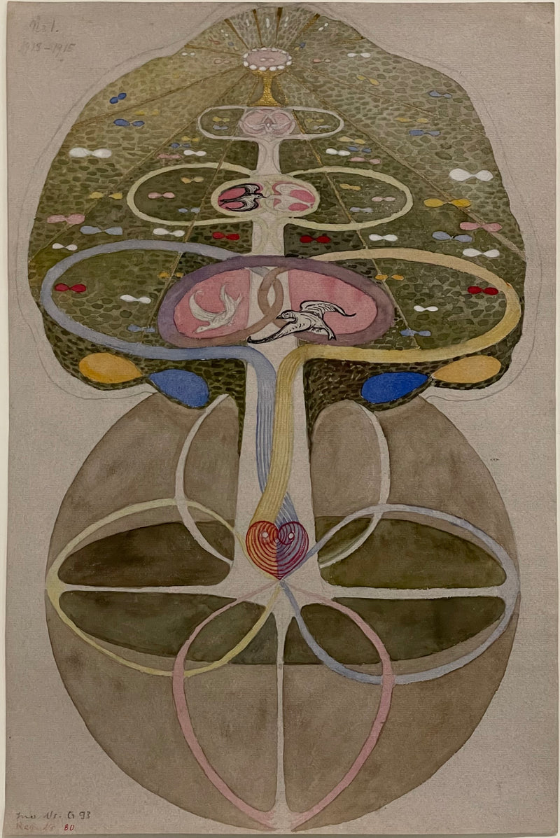Arbre de la connaissance, n° 1 - Hilma af Klint