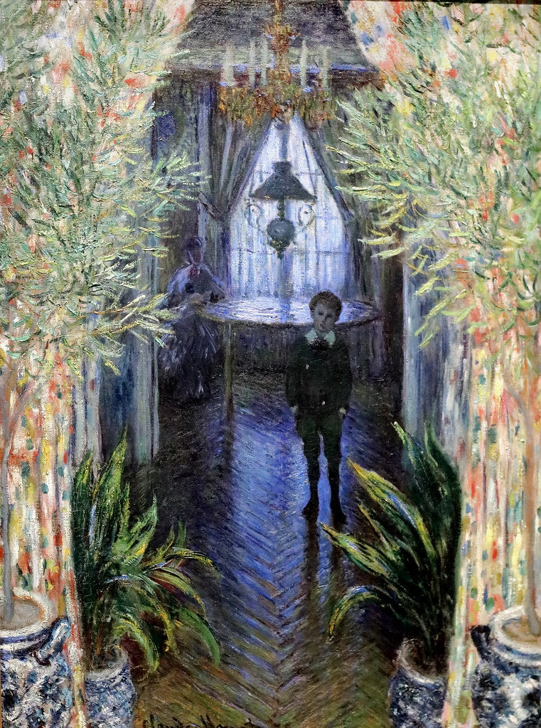 Pokój w mieszkaniu - Claude Monet