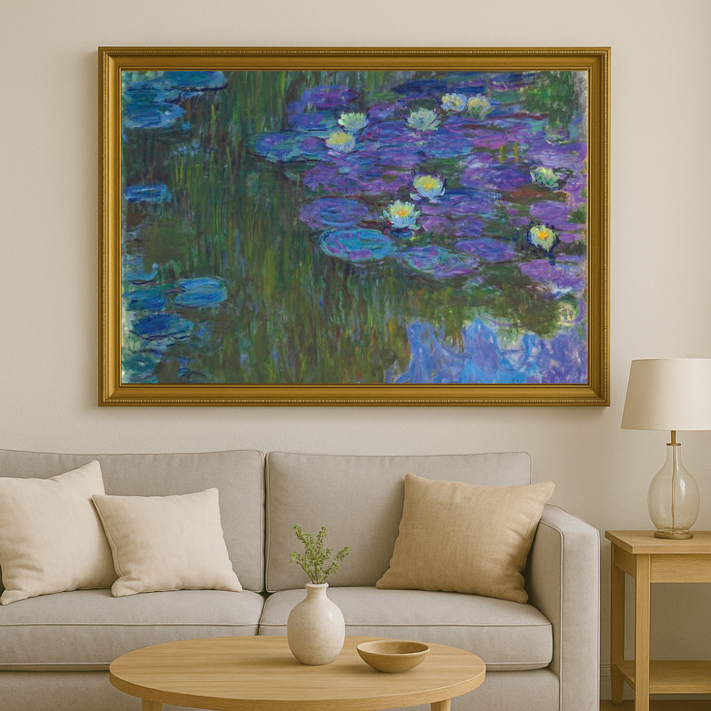 Lilie wodne w kwiecie (1914-1917) - Claude Monet