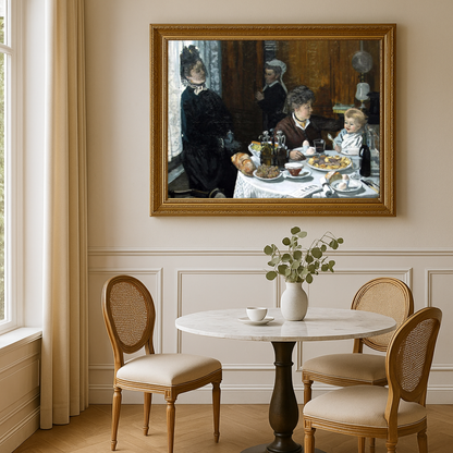 🍽️ Obiad – Claude Monet (1868–1869)