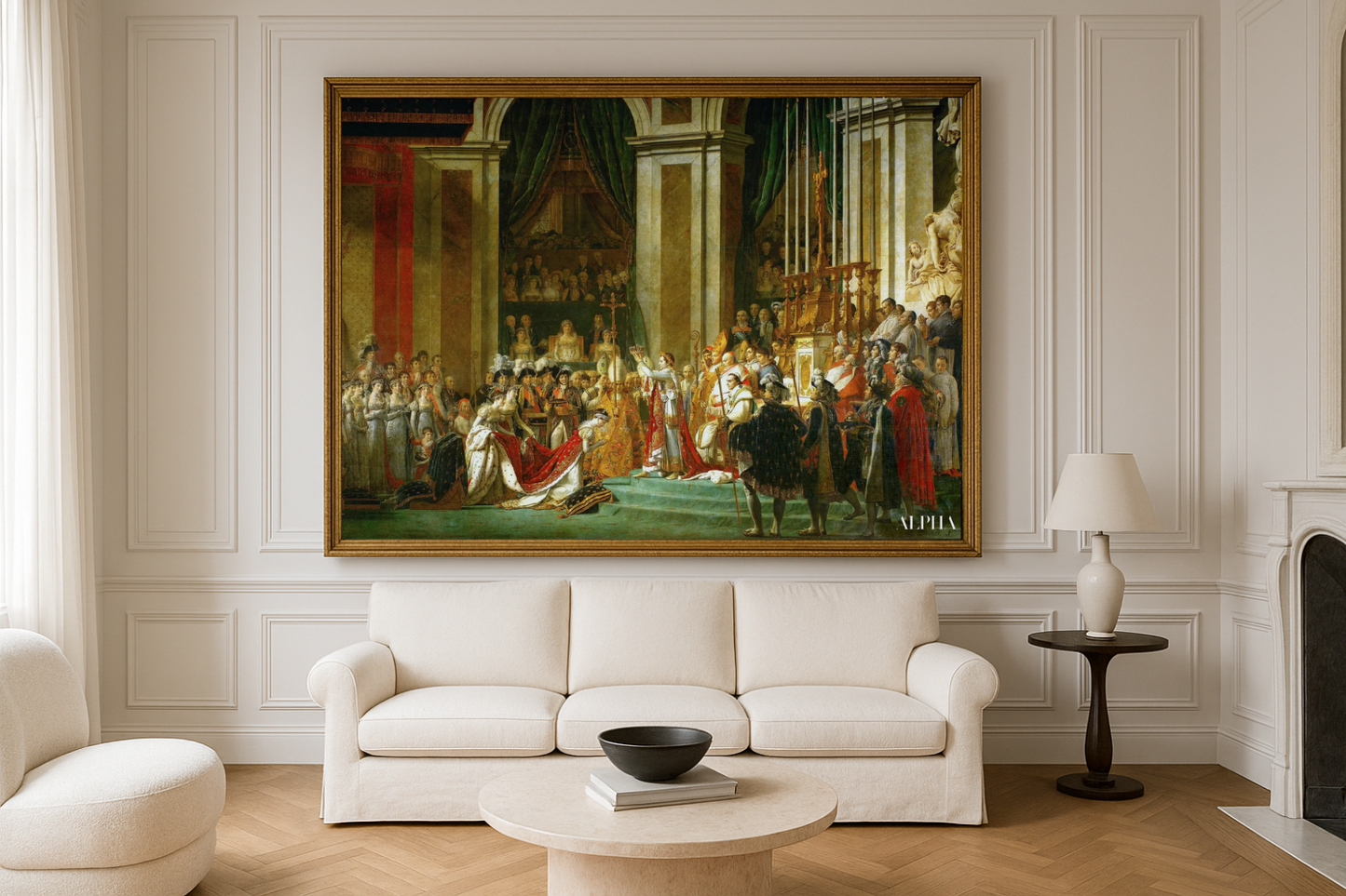"Koronacja Napoleona - Jacques-Louis David"