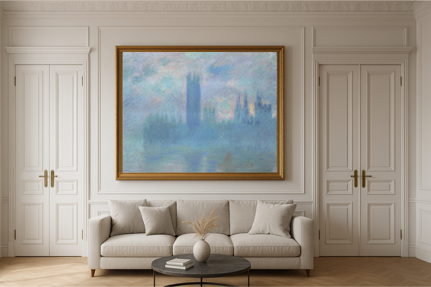 Bez tytułu, nazywana Parlamentem Londyńskim (W 1600) - Claude Monet