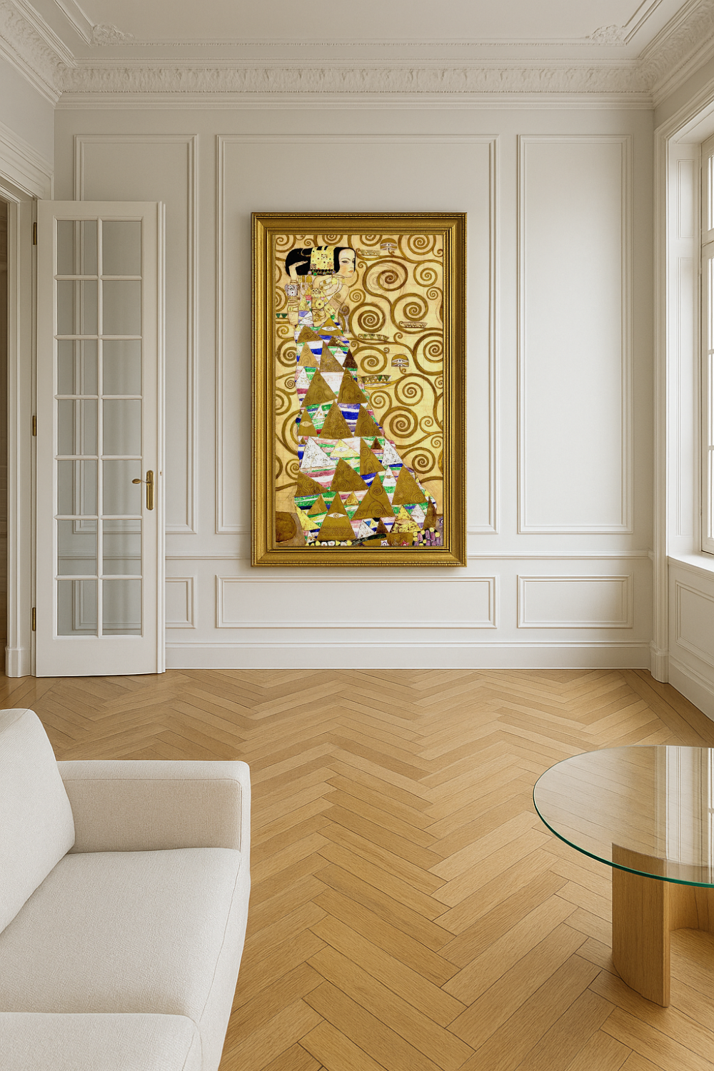 L'Attente - Gustav Klimt