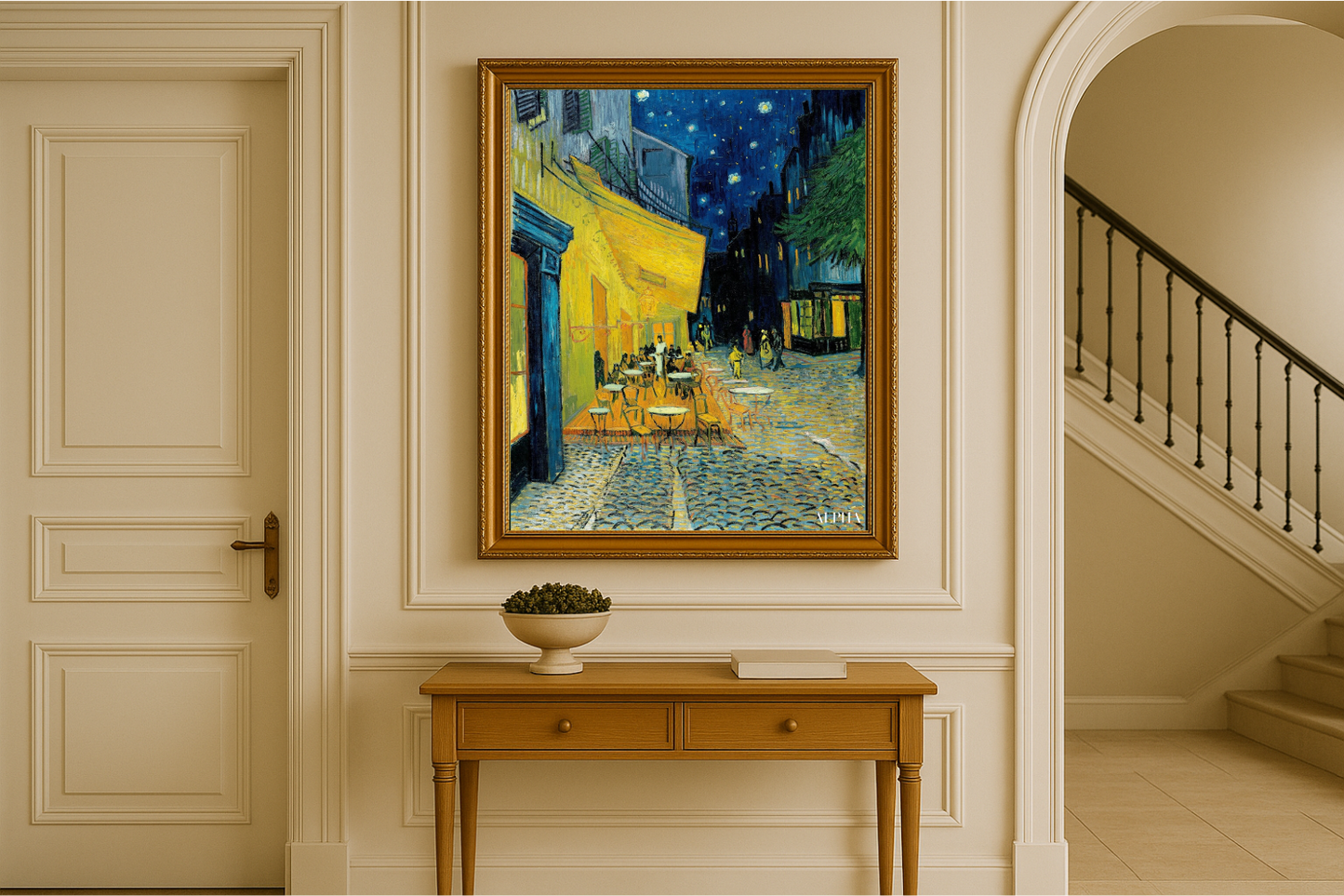🖼️ Taras kawiarni wieczorem – Vincent van Gogh (1888)