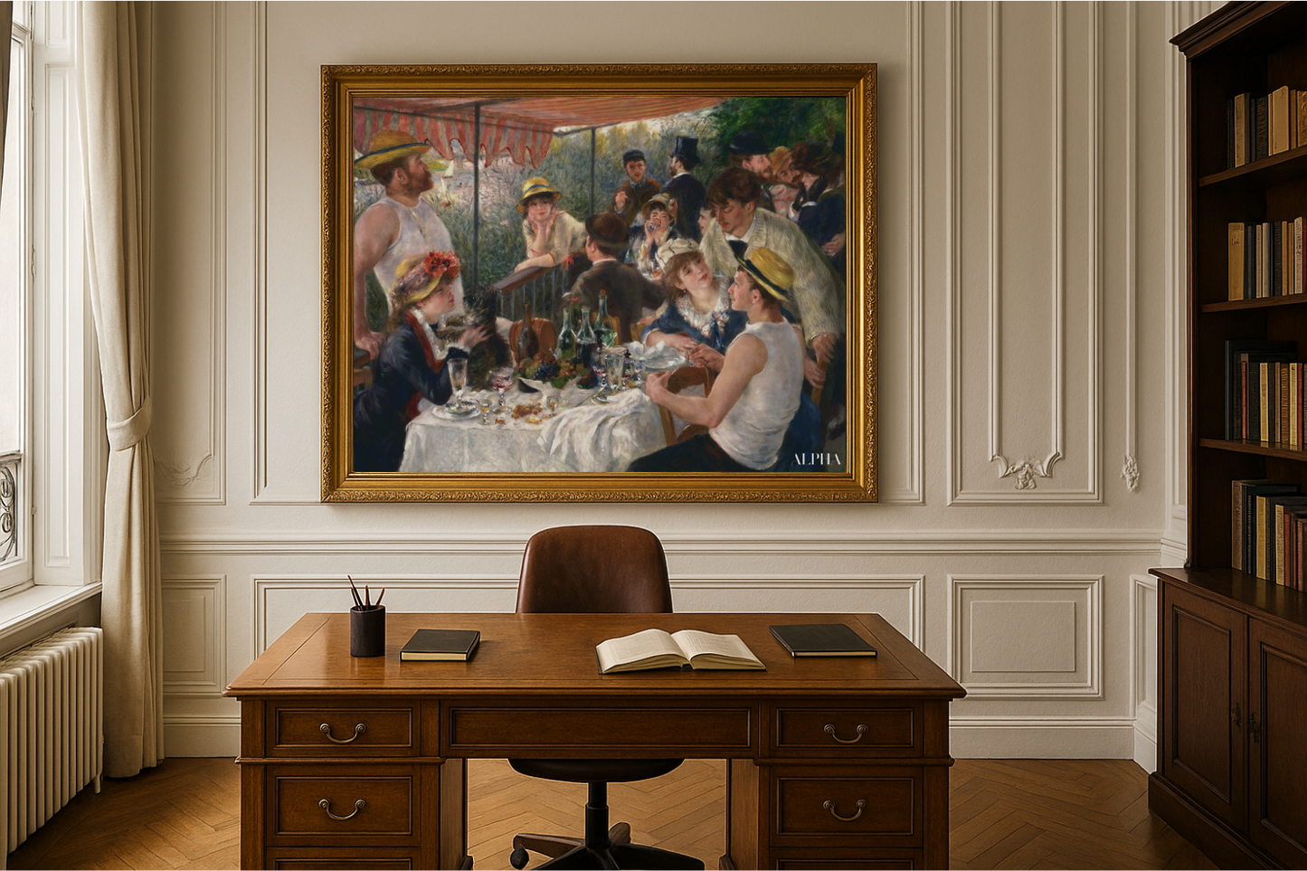 "Obiad w łodzi" - Pierre-Auguste Renoir