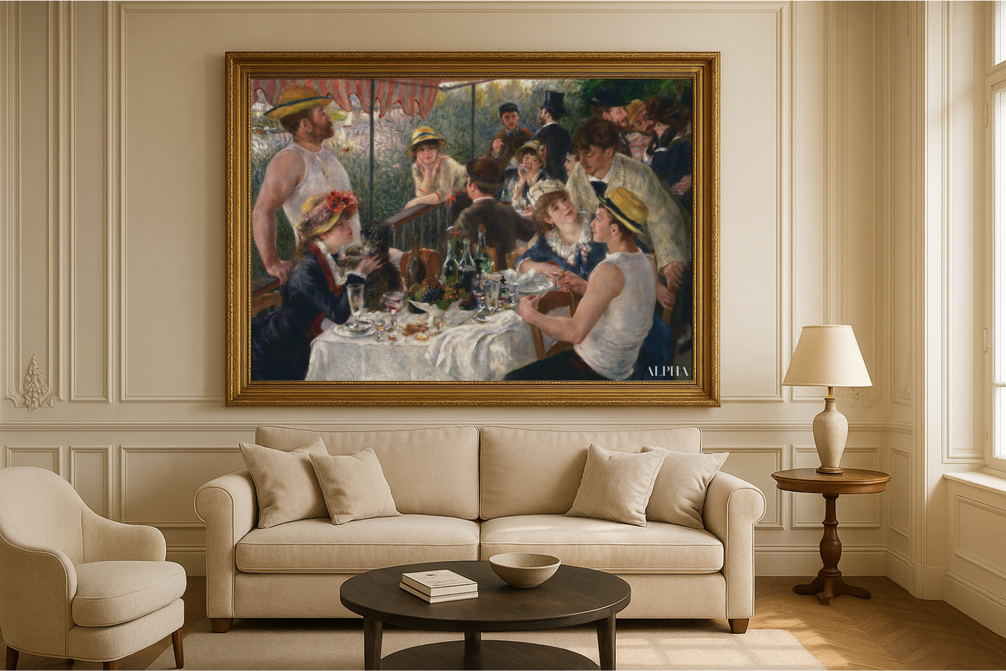 "Obiad w łodzi" - Pierre-Auguste Renoir