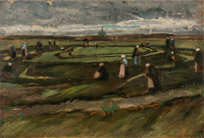 Naprawiaczki sieci w wydmach - Vincent van Gogh