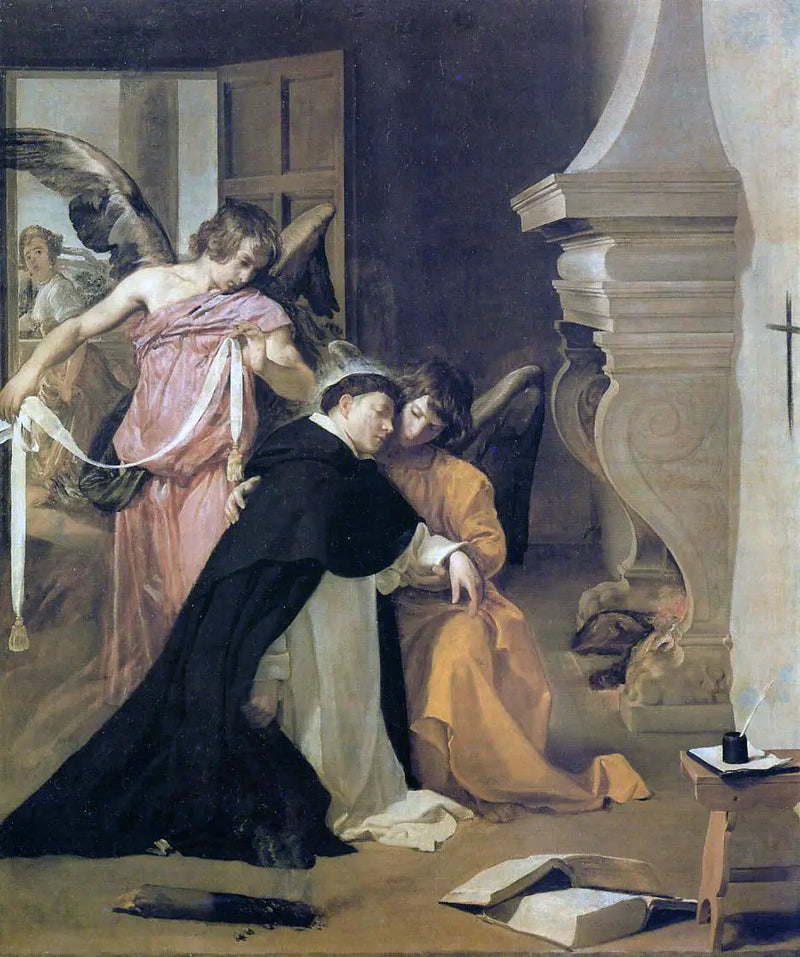 Pokusa świętego Tomasza z Akwinu - Diego Velázquez