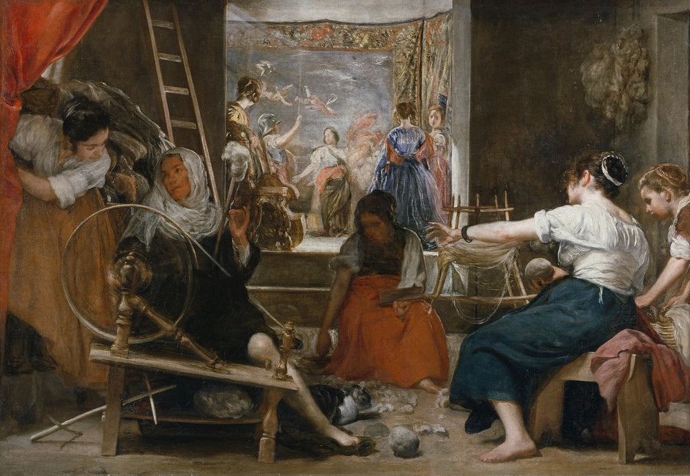 Les Fileuses - Diego Velázquez - Alpha Reproduction
