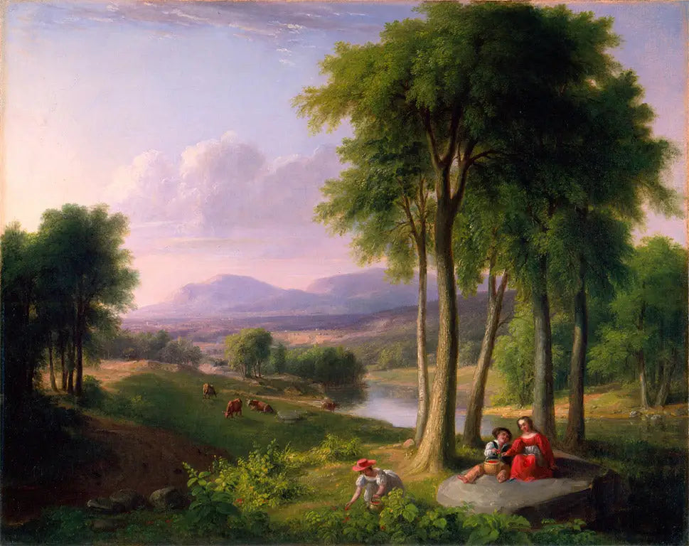 Vue près de Rutland Vermont - Asher Brown Durand - Alpha Reproduction