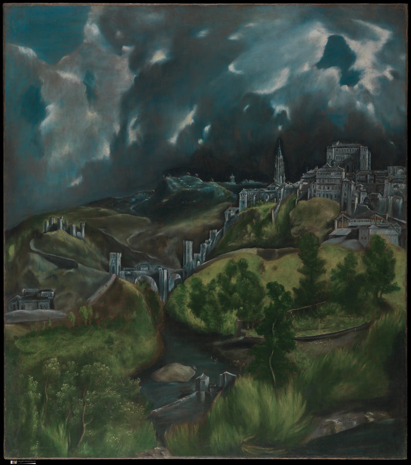 Widok na Toledo - El Greco