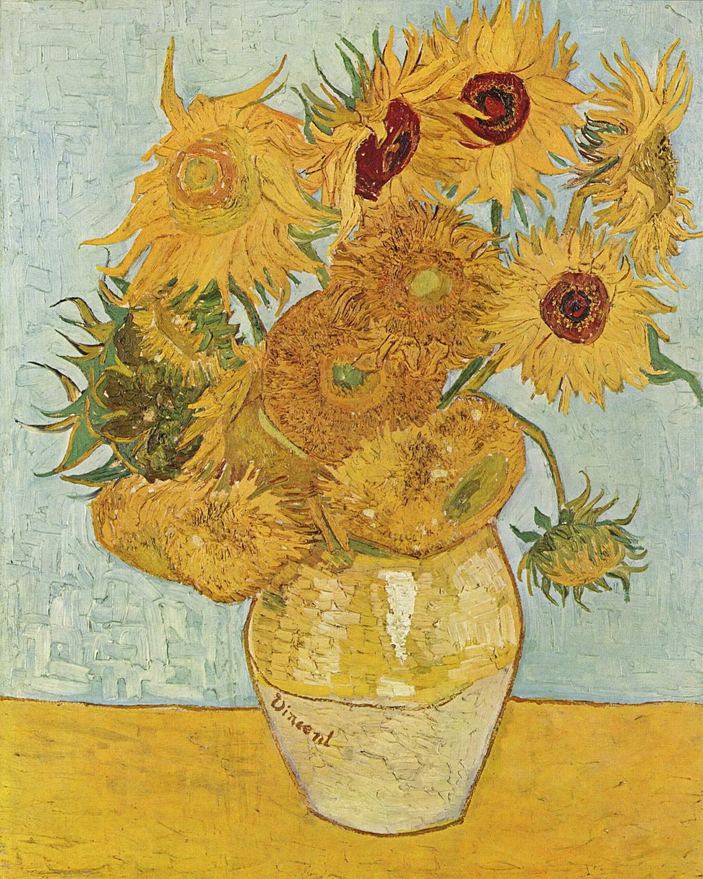 🖼️ Słoneczniki – Vincent van Gogh (1888)