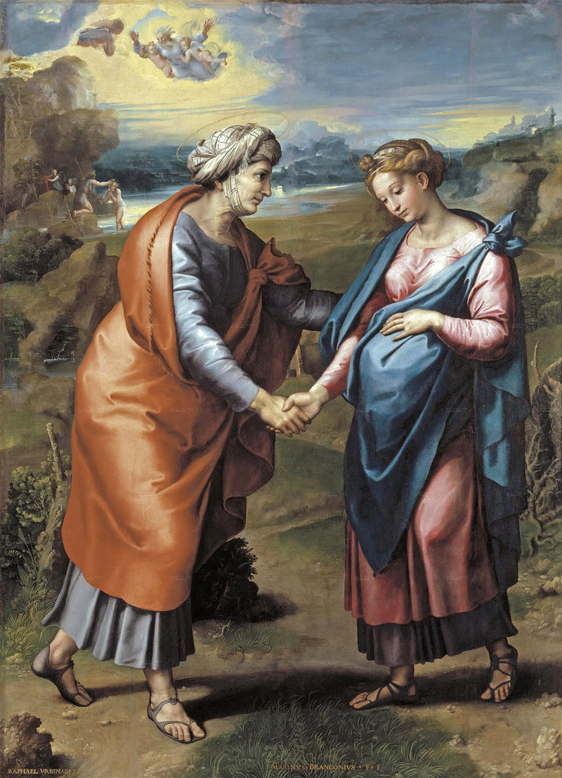 La Visitation - Giulio Romano